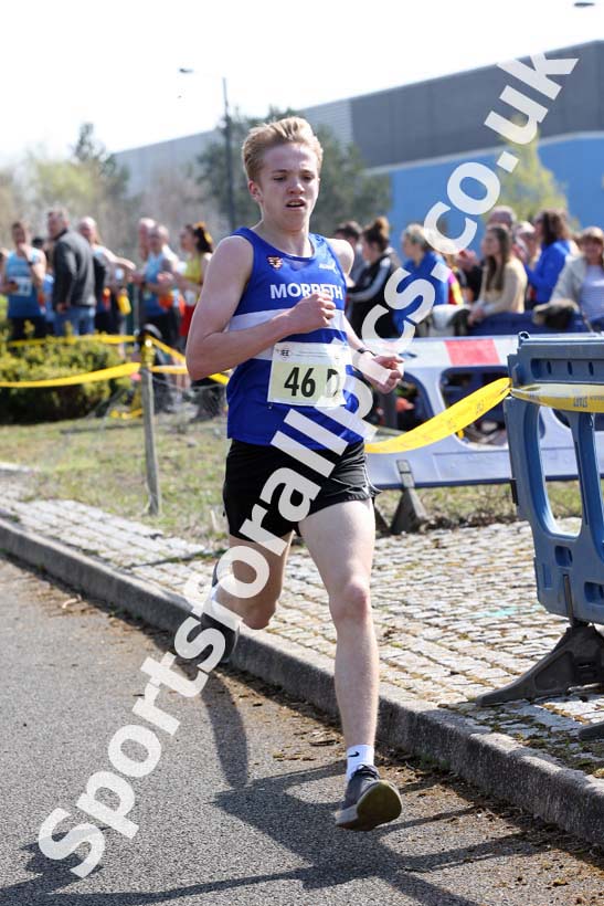 Senior mens 2019 Elswick Harirers Good Friday Road Relay, Newburn, Newcastle. Photo:  David T. Hewitson/Sports for All Pics